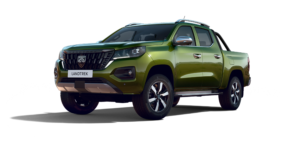 Новий Peugeot Landtrek у комплектації Allure зеленого кольору
