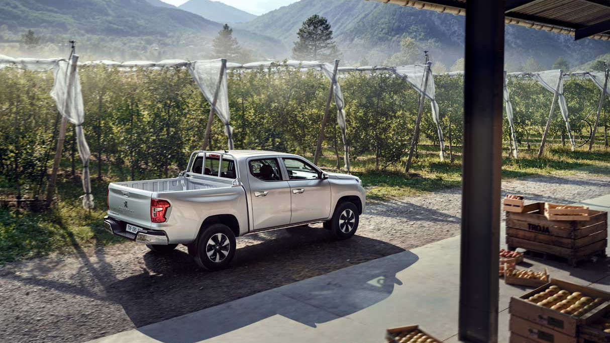 Peugeot Landtrek біля виноградника