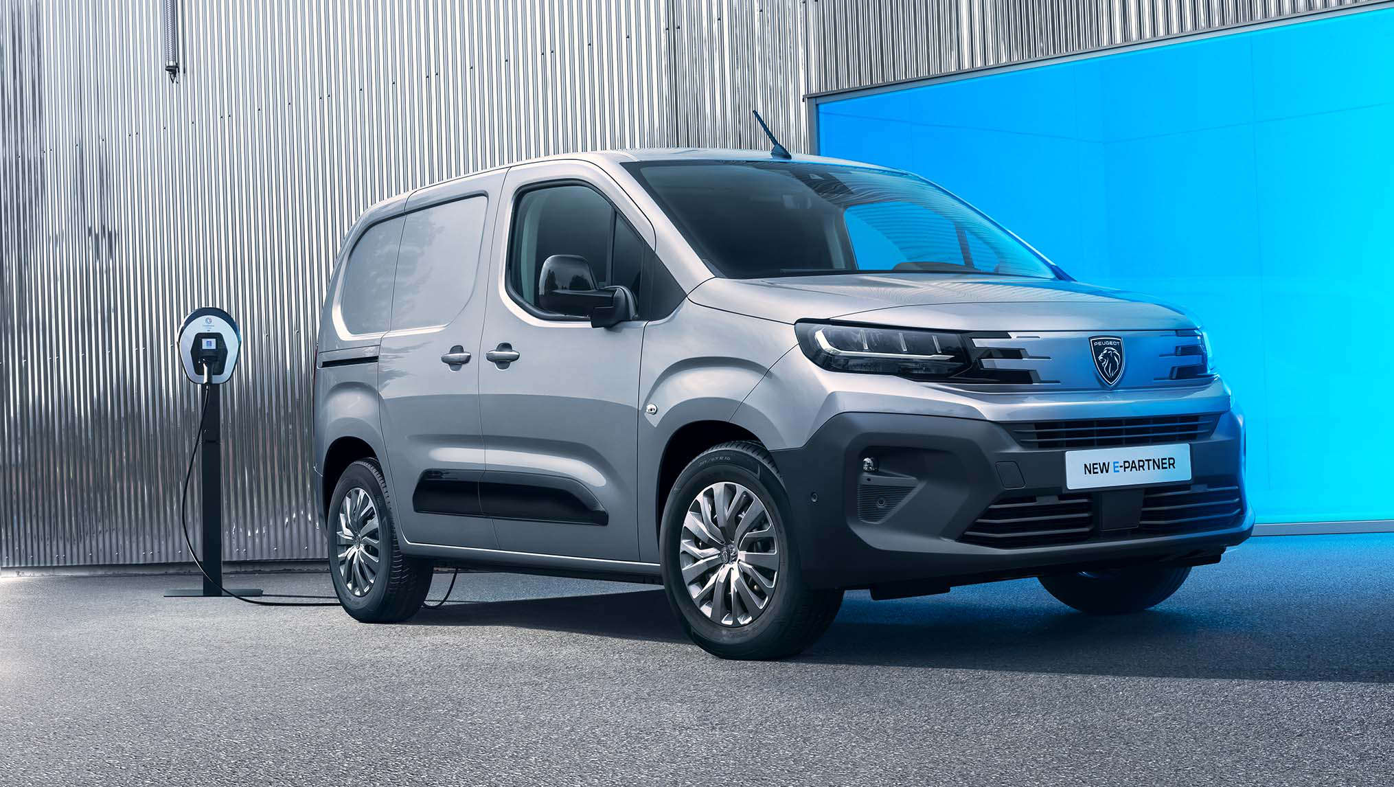 Peugeot e-Partner, вигляд спереду