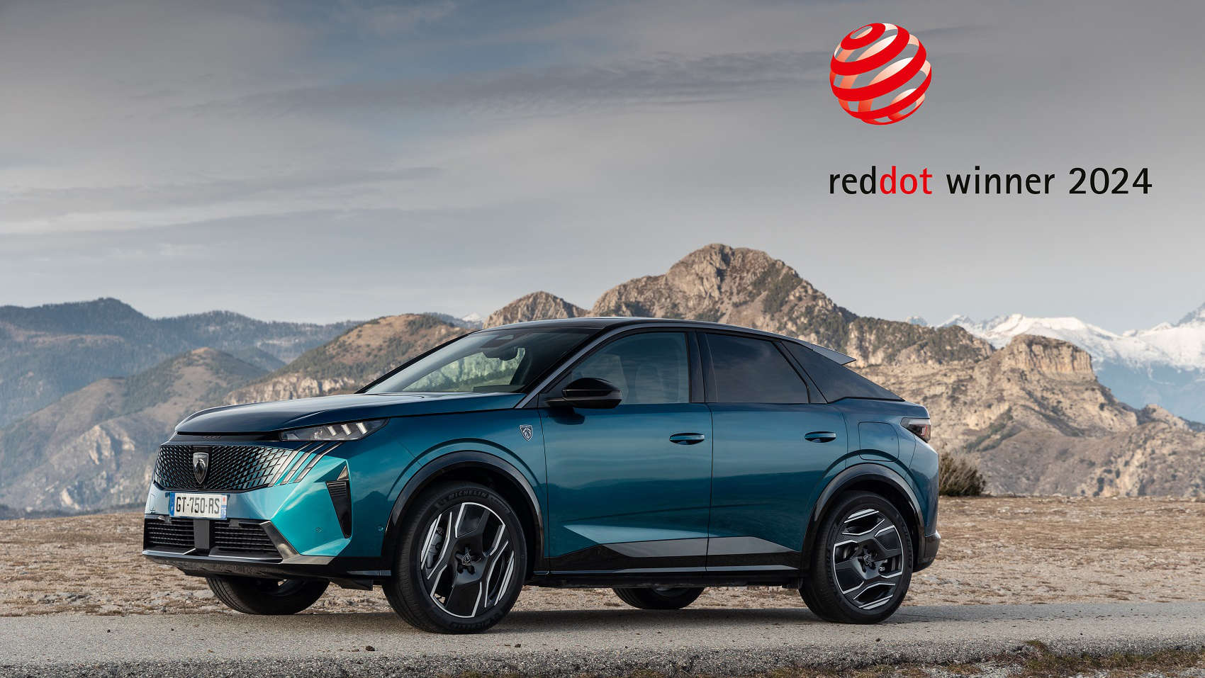 Новий PEUGEOT Е-3008 — переможець Red Dot Award 2024